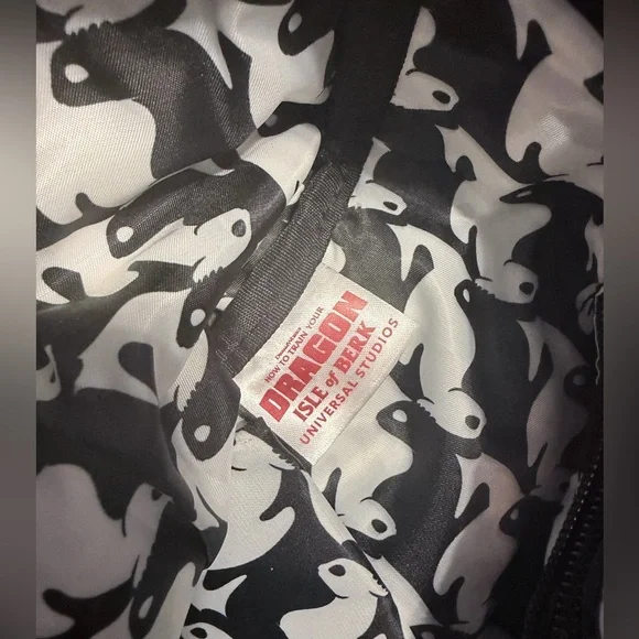 💙How to Train Your Dragon Toothless Canvas Stylish Tote Bag UNISEX Missing Strap - Picture 7 of 11